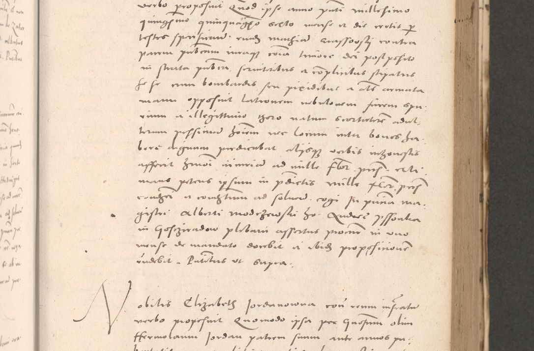 Zdjęcie nr 305 dla obiektu archiwalnego: Acta actorum causarum, sententiarum tam diffinitivarum quam interloquutoriarum, decretorum, obligationum, quietationum et constitutionum procuratorum coram reverendo domino Stanislao Schlomovski praeposito Calissiensi, archidiacono Sandecensi, canonico vicarioque in spiritualibus generali Cracocoviensi ad annum Domini millesimum quingentesimum quinquagesimum sextum, cuius indicatio quatuor decima, pontificatus sanctissimi in Christo patris domini Pauli divina providencia pape quarti anno ipsius
