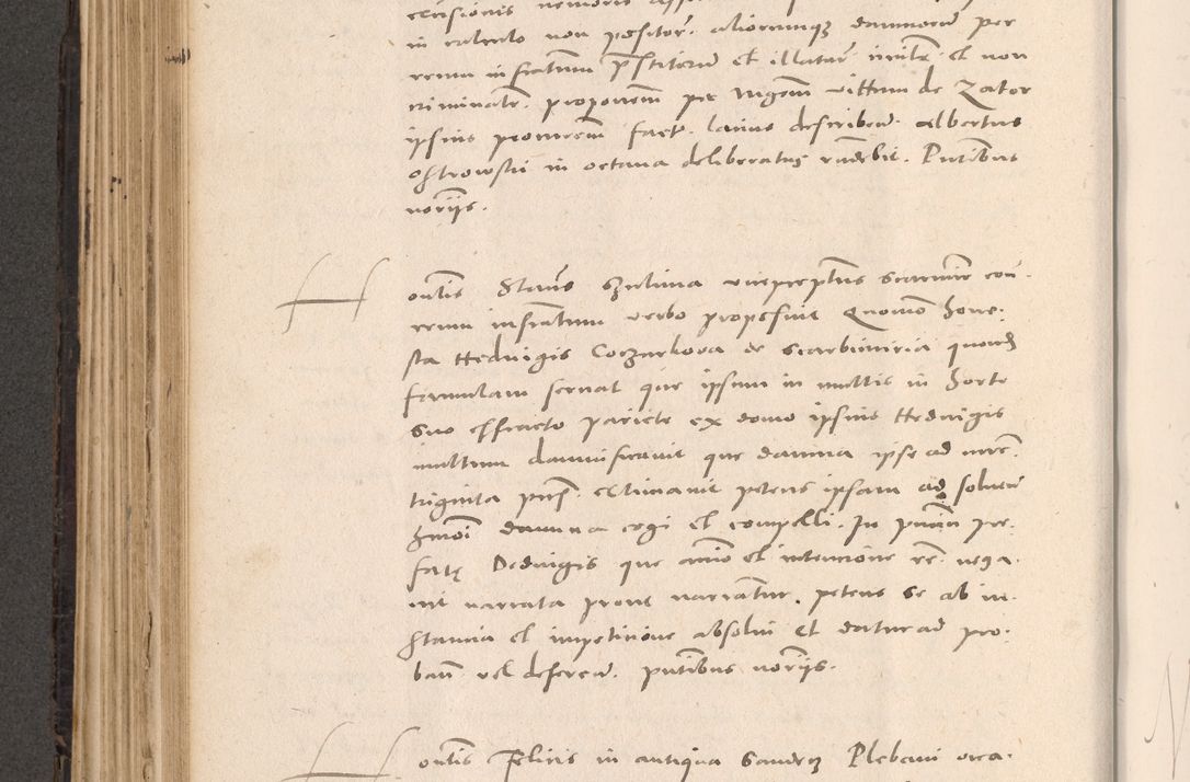 Zdjęcie nr 304 dla obiektu archiwalnego: Acta actorum causarum, sententiarum tam diffinitivarum quam interloquutoriarum, decretorum, obligationum, quietationum et constitutionum procuratorum coram reverendo domino Stanislao Schlomovski praeposito Calissiensi, archidiacono Sandecensi, canonico vicarioque in spiritualibus generali Cracocoviensi ad annum Domini millesimum quingentesimum quinquagesimum sextum, cuius indicatio quatuor decima, pontificatus sanctissimi in Christo patris domini Pauli divina providencia pape quarti anno ipsius