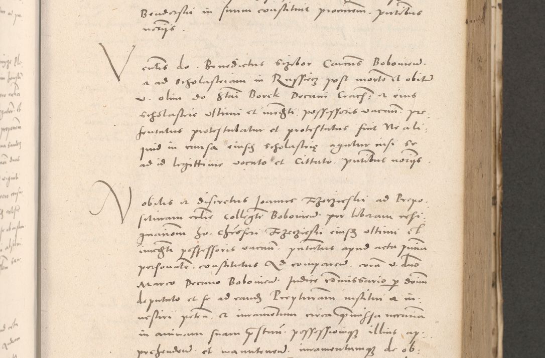 Zdjęcie nr 301 dla obiektu archiwalnego: Acta actorum causarum, sententiarum tam diffinitivarum quam interloquutoriarum, decretorum, obligationum, quietationum et constitutionum procuratorum coram reverendo domino Stanislao Schlomovski praeposito Calissiensi, archidiacono Sandecensi, canonico vicarioque in spiritualibus generali Cracocoviensi ad annum Domini millesimum quingentesimum quinquagesimum sextum, cuius indicatio quatuor decima, pontificatus sanctissimi in Christo patris domini Pauli divina providencia pape quarti anno ipsius