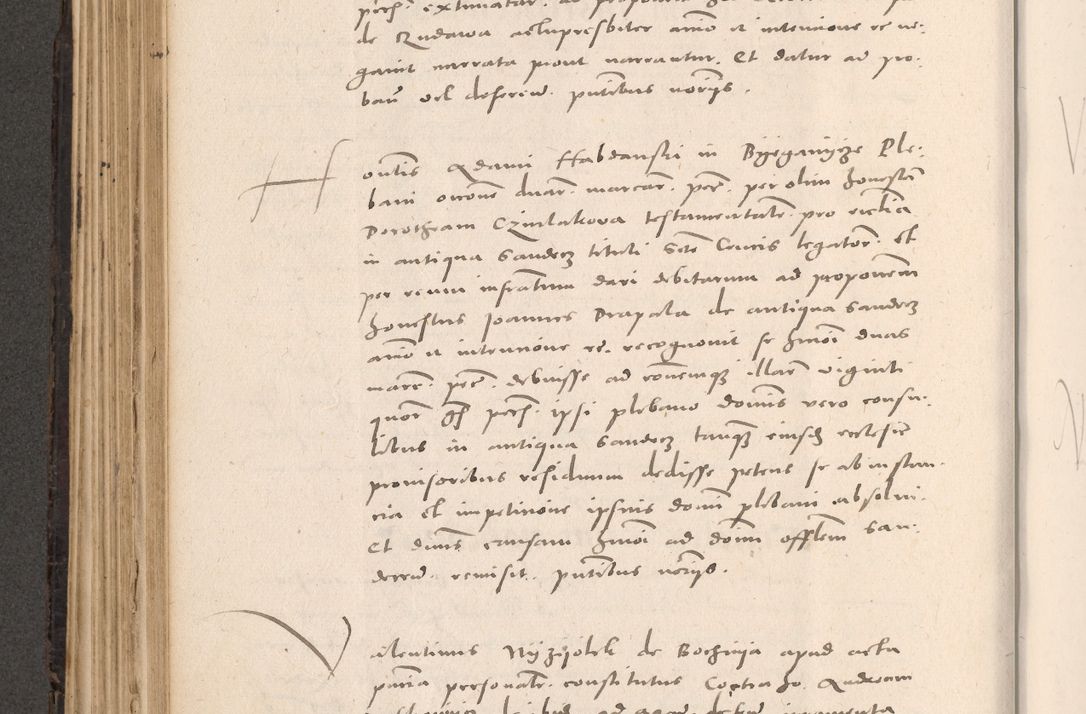 Zdjęcie nr 300 dla obiektu archiwalnego: Acta actorum causarum, sententiarum tam diffinitivarum quam interloquutoriarum, decretorum, obligationum, quietationum et constitutionum procuratorum coram reverendo domino Stanislao Schlomovski praeposito Calissiensi, archidiacono Sandecensi, canonico vicarioque in spiritualibus generali Cracocoviensi ad annum Domini millesimum quingentesimum quinquagesimum sextum, cuius indicatio quatuor decima, pontificatus sanctissimi in Christo patris domini Pauli divina providencia pape quarti anno ipsius
