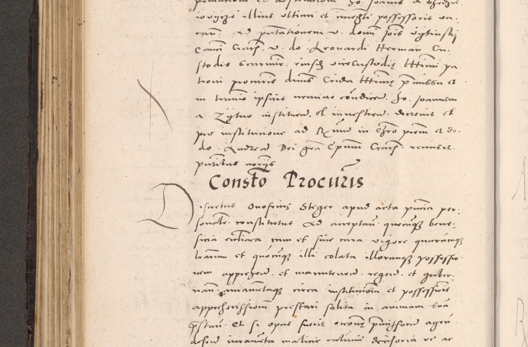 Zdjęcie nr 288 dla obiektu archiwalnego: Acta actorum causarum, sententiarum tam diffinitivarum quam interloquutoriarum, decretorum, obligationum, quietationum et constitutionum procuratorum coram reverendo domino Stanislao Schlomovski praeposito Calissiensi, archidiacono Sandecensi, canonico vicarioque in spiritualibus generali Cracocoviensi ad annum Domini millesimum quingentesimum quinquagesimum sextum, cuius indicatio quatuor decima, pontificatus sanctissimi in Christo patris domini Pauli divina providencia pape quarti anno ipsius