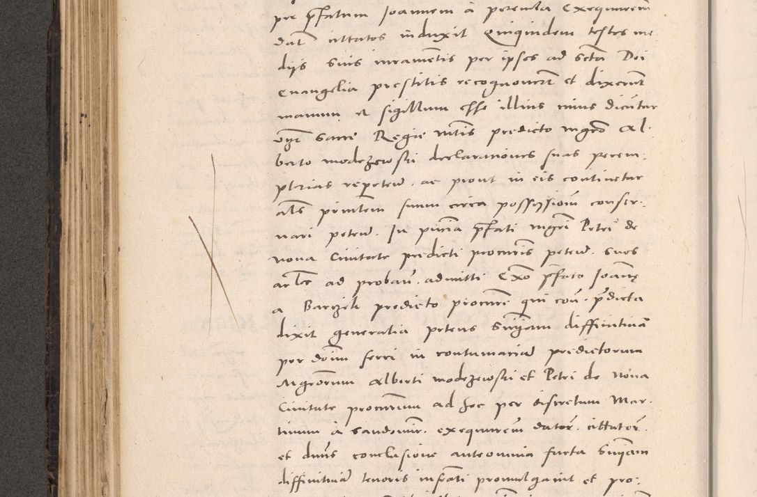 Zdjęcie nr 270 dla obiektu archiwalnego: Acta actorum causarum, sententiarum tam diffinitivarum quam interloquutoriarum, decretorum, obligationum, quietationum et constitutionum procuratorum coram reverendo domino Stanislao Schlomovski praeposito Calissiensi, archidiacono Sandecensi, canonico vicarioque in spiritualibus generali Cracocoviensi ad annum Domini millesimum quingentesimum quinquagesimum sextum, cuius indicatio quatuor decima, pontificatus sanctissimi in Christo patris domini Pauli divina providencia pape quarti anno ipsius