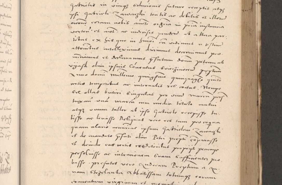 Zdjęcie nr 273 dla obiektu archiwalnego: Acta actorum causarum, sententiarum tam diffinitivarum quam interloquutoriarum, decretorum, obligationum, quietationum et constitutionum procuratorum coram reverendo domino Stanislao Schlomovski praeposito Calissiensi, archidiacono Sandecensi, canonico vicarioque in spiritualibus generali Cracocoviensi ad annum Domini millesimum quingentesimum quinquagesimum sextum, cuius indicatio quatuor decima, pontificatus sanctissimi in Christo patris domini Pauli divina providencia pape quarti anno ipsius