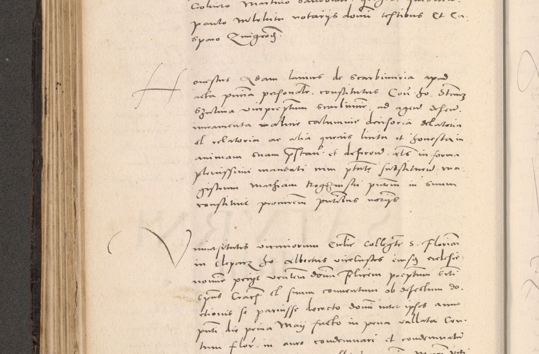 Zdjęcie nr 266 dla obiektu archiwalnego: Acta actorum causarum, sententiarum tam diffinitivarum quam interloquutoriarum, decretorum, obligationum, quietationum et constitutionum procuratorum coram reverendo domino Stanislao Schlomovski praeposito Calissiensi, archidiacono Sandecensi, canonico vicarioque in spiritualibus generali Cracocoviensi ad annum Domini millesimum quingentesimum quinquagesimum sextum, cuius indicatio quatuor decima, pontificatus sanctissimi in Christo patris domini Pauli divina providencia pape quarti anno ipsius