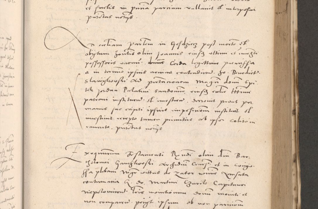 Zdjęcie nr 267 dla obiektu archiwalnego: Acta actorum causarum, sententiarum tam diffinitivarum quam interloquutoriarum, decretorum, obligationum, quietationum et constitutionum procuratorum coram reverendo domino Stanislao Schlomovski praeposito Calissiensi, archidiacono Sandecensi, canonico vicarioque in spiritualibus generali Cracocoviensi ad annum Domini millesimum quingentesimum quinquagesimum sextum, cuius indicatio quatuor decima, pontificatus sanctissimi in Christo patris domini Pauli divina providencia pape quarti anno ipsius