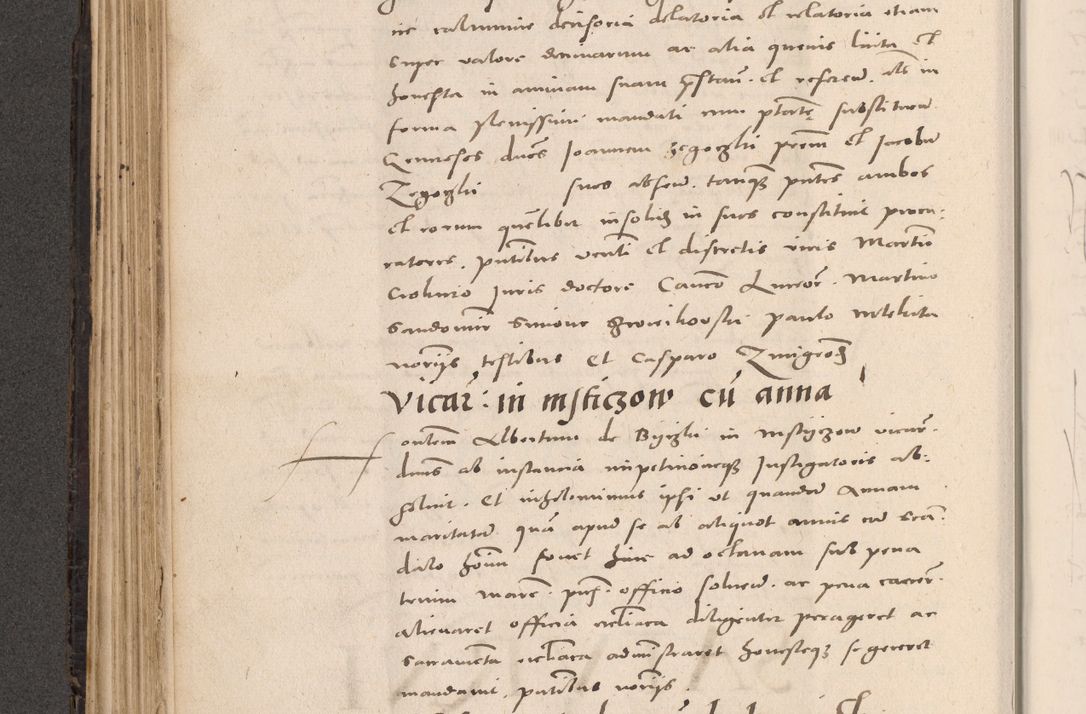 Zdjęcie nr 250 dla obiektu archiwalnego: Acta actorum causarum, sententiarum tam diffinitivarum quam interloquutoriarum, decretorum, obligationum, quietationum et constitutionum procuratorum coram reverendo domino Stanislao Schlomovski praeposito Calissiensi, archidiacono Sandecensi, canonico vicarioque in spiritualibus generali Cracocoviensi ad annum Domini millesimum quingentesimum quinquagesimum sextum, cuius indicatio quatuor decima, pontificatus sanctissimi in Christo patris domini Pauli divina providencia pape quarti anno ipsius