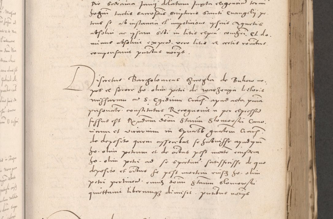 Zdjęcie nr 231 dla obiektu archiwalnego: Acta actorum causarum, sententiarum tam diffinitivarum quam interloquutoriarum, decretorum, obligationum, quietationum et constitutionum procuratorum coram reverendo domino Stanislao Schlomovski praeposito Calissiensi, archidiacono Sandecensi, canonico vicarioque in spiritualibus generali Cracocoviensi ad annum Domini millesimum quingentesimum quinquagesimum sextum, cuius indicatio quatuor decima, pontificatus sanctissimi in Christo patris domini Pauli divina providencia pape quarti anno ipsius