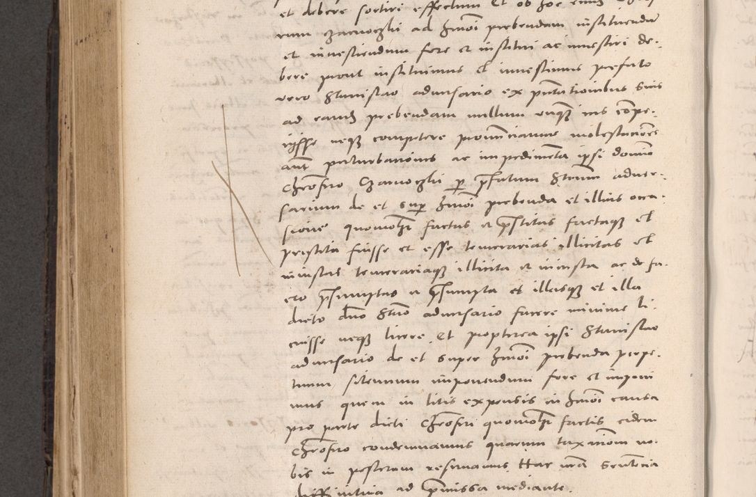 Zdjęcie nr 586 dla obiektu archiwalnego: Acta actorum causarum, sententiarum tam diffinitivarum quam interloquutoriarum, decretorum, obligationum, quietationum et constitutionum procuratorum coram reverendo domino Stanislao Schlomovski praeposito Calissiensi, archidiacono Sandecensi, canonico vicarioque in spiritualibus generali Cracocoviensi ad annum Domini millesimum quingentesimum quinquagesimum sextum, cuius indicatio quatuor decima, pontificatus sanctissimi in Christo patris domini Pauli divina providencia pape quarti anno ipsius