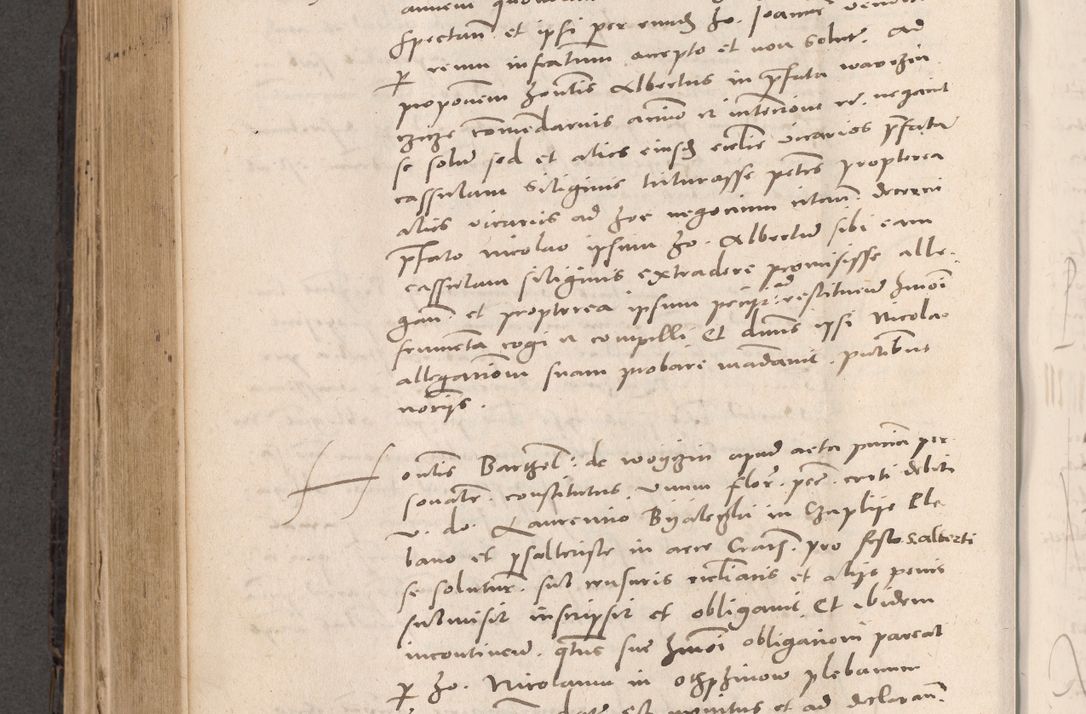 Zdjęcie nr 562 dla obiektu archiwalnego: Acta actorum causarum, sententiarum tam diffinitivarum quam interloquutoriarum, decretorum, obligationum, quietationum et constitutionum procuratorum coram reverendo domino Stanislao Schlomovski praeposito Calissiensi, archidiacono Sandecensi, canonico vicarioque in spiritualibus generali Cracocoviensi ad annum Domini millesimum quingentesimum quinquagesimum sextum, cuius indicatio quatuor decima, pontificatus sanctissimi in Christo patris domini Pauli divina providencia pape quarti anno ipsius