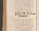 Zdjęcie nr 554 dla obiektu archiwalnego: Acta actorum causarum, sententiarum tam diffinitivarum quam interloquutoriarum, decretorum, obligationum, quietationum et constitutionum procuratorum coram reverendo domino Stanislao Schlomovski praeposito Calissiensi, archidiacono Sandecensi, canonico vicarioque in spiritualibus generali Cracocoviensi ad annum Domini millesimum quingentesimum quinquagesimum sextum, cuius indicatio quatuor decima, pontificatus sanctissimi in Christo patris domini Pauli divina providencia pape quarti anno ipsius