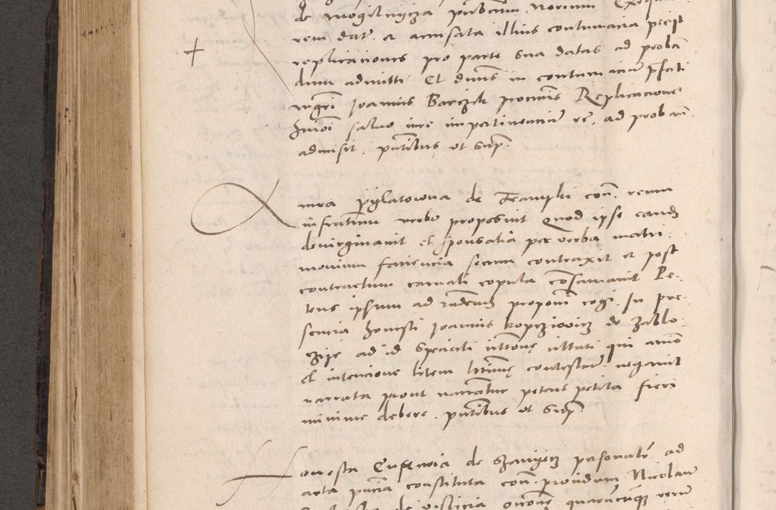 Zdjęcie nr 538 dla obiektu archiwalnego: Acta actorum causarum, sententiarum tam diffinitivarum quam interloquutoriarum, decretorum, obligationum, quietationum et constitutionum procuratorum coram reverendo domino Stanislao Schlomovski praeposito Calissiensi, archidiacono Sandecensi, canonico vicarioque in spiritualibus generali Cracocoviensi ad annum Domini millesimum quingentesimum quinquagesimum sextum, cuius indicatio quatuor decima, pontificatus sanctissimi in Christo patris domini Pauli divina providencia pape quarti anno ipsius