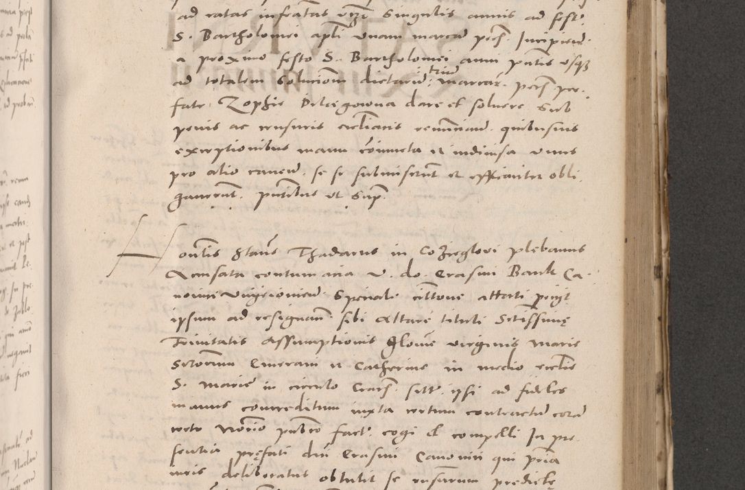 Zdjęcie nr 539 dla obiektu archiwalnego: Acta actorum causarum, sententiarum tam diffinitivarum quam interloquutoriarum, decretorum, obligationum, quietationum et constitutionum procuratorum coram reverendo domino Stanislao Schlomovski praeposito Calissiensi, archidiacono Sandecensi, canonico vicarioque in spiritualibus generali Cracocoviensi ad annum Domini millesimum quingentesimum quinquagesimum sextum, cuius indicatio quatuor decima, pontificatus sanctissimi in Christo patris domini Pauli divina providencia pape quarti anno ipsius