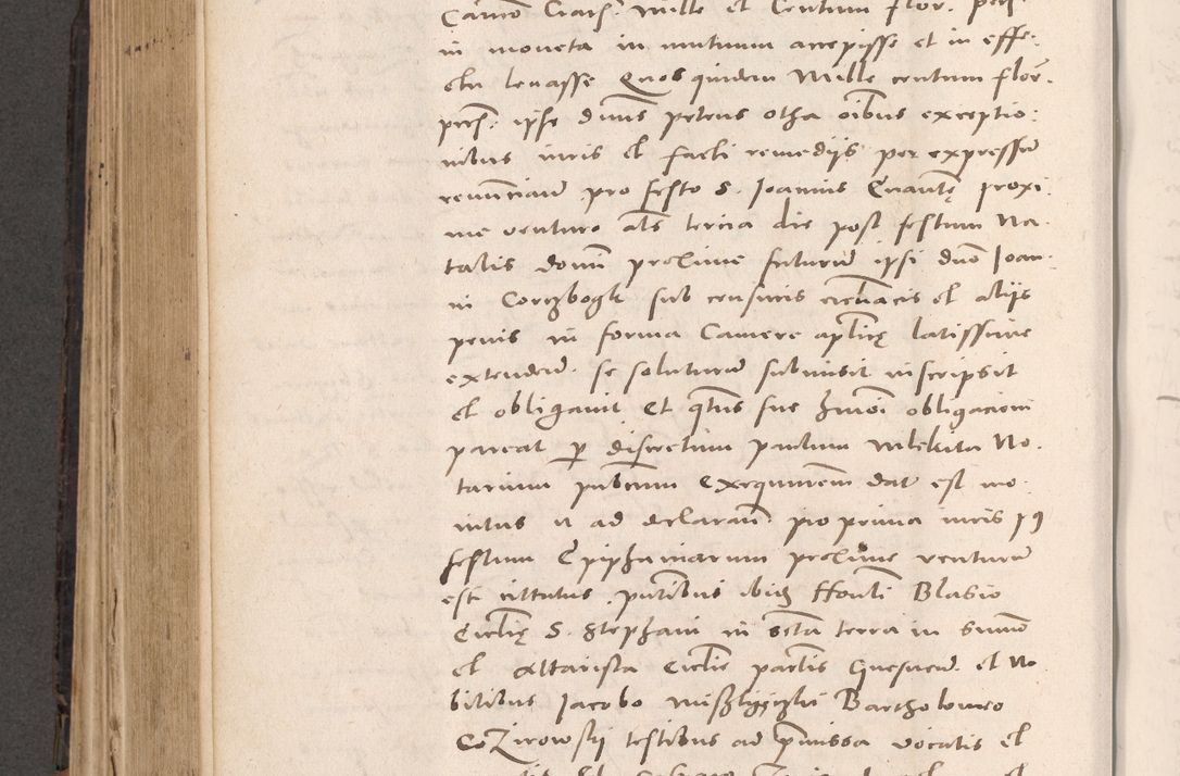 Zdjęcie nr 534 dla obiektu archiwalnego: Acta actorum causarum, sententiarum tam diffinitivarum quam interloquutoriarum, decretorum, obligationum, quietationum et constitutionum procuratorum coram reverendo domino Stanislao Schlomovski praeposito Calissiensi, archidiacono Sandecensi, canonico vicarioque in spiritualibus generali Cracocoviensi ad annum Domini millesimum quingentesimum quinquagesimum sextum, cuius indicatio quatuor decima, pontificatus sanctissimi in Christo patris domini Pauli divina providencia pape quarti anno ipsius