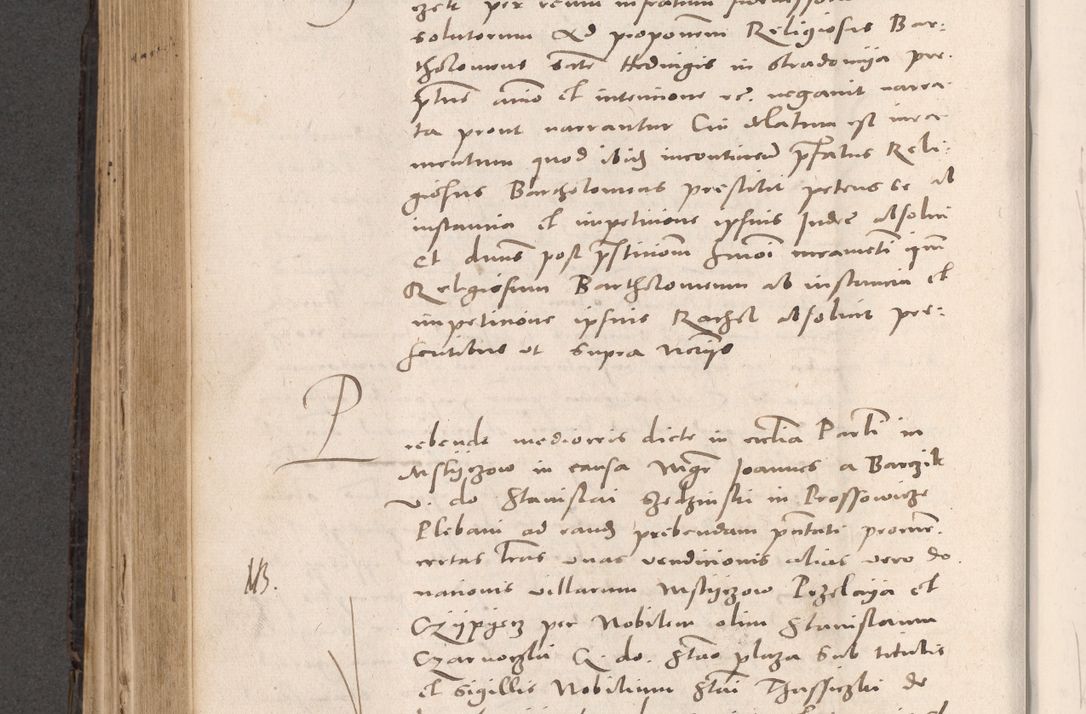 Zdjęcie nr 494 dla obiektu archiwalnego: Acta actorum causarum, sententiarum tam diffinitivarum quam interloquutoriarum, decretorum, obligationum, quietationum et constitutionum procuratorum coram reverendo domino Stanislao Schlomovski praeposito Calissiensi, archidiacono Sandecensi, canonico vicarioque in spiritualibus generali Cracocoviensi ad annum Domini millesimum quingentesimum quinquagesimum sextum, cuius indicatio quatuor decima, pontificatus sanctissimi in Christo patris domini Pauli divina providencia pape quarti anno ipsius