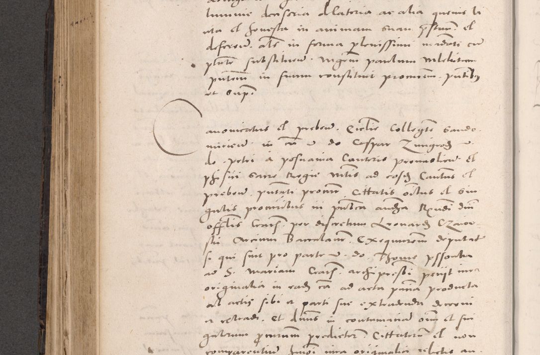 Zdjęcie nr 486 dla obiektu archiwalnego: Acta actorum causarum, sententiarum tam diffinitivarum quam interloquutoriarum, decretorum, obligationum, quietationum et constitutionum procuratorum coram reverendo domino Stanislao Schlomovski praeposito Calissiensi, archidiacono Sandecensi, canonico vicarioque in spiritualibus generali Cracocoviensi ad annum Domini millesimum quingentesimum quinquagesimum sextum, cuius indicatio quatuor decima, pontificatus sanctissimi in Christo patris domini Pauli divina providencia pape quarti anno ipsius