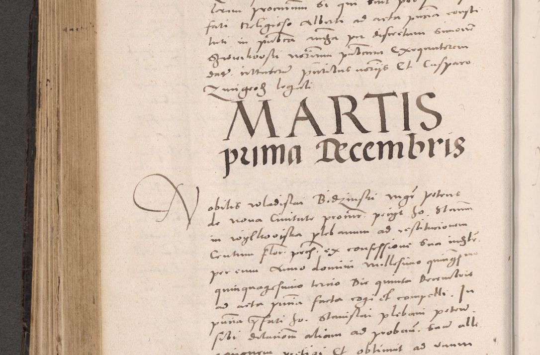 Zdjęcie nr 476 dla obiektu archiwalnego: Acta actorum causarum, sententiarum tam diffinitivarum quam interloquutoriarum, decretorum, obligationum, quietationum et constitutionum procuratorum coram reverendo domino Stanislao Schlomovski praeposito Calissiensi, archidiacono Sandecensi, canonico vicarioque in spiritualibus generali Cracocoviensi ad annum Domini millesimum quingentesimum quinquagesimum sextum, cuius indicatio quatuor decima, pontificatus sanctissimi in Christo patris domini Pauli divina providencia pape quarti anno ipsius