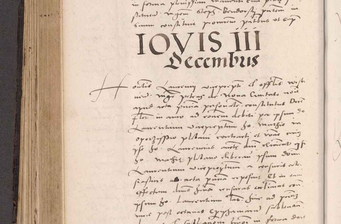Zdjęcie nr 478 dla obiektu archiwalnego: Acta actorum causarum, sententiarum tam diffinitivarum quam interloquutoriarum, decretorum, obligationum, quietationum et constitutionum procuratorum coram reverendo domino Stanislao Schlomovski praeposito Calissiensi, archidiacono Sandecensi, canonico vicarioque in spiritualibus generali Cracocoviensi ad annum Domini millesimum quingentesimum quinquagesimum sextum, cuius indicatio quatuor decima, pontificatus sanctissimi in Christo patris domini Pauli divina providencia pape quarti anno ipsius