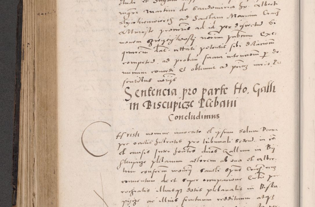 Zdjęcie nr 474 dla obiektu archiwalnego: Acta actorum causarum, sententiarum tam diffinitivarum quam interloquutoriarum, decretorum, obligationum, quietationum et constitutionum procuratorum coram reverendo domino Stanislao Schlomovski praeposito Calissiensi, archidiacono Sandecensi, canonico vicarioque in spiritualibus generali Cracocoviensi ad annum Domini millesimum quingentesimum quinquagesimum sextum, cuius indicatio quatuor decima, pontificatus sanctissimi in Christo patris domini Pauli divina providencia pape quarti anno ipsius