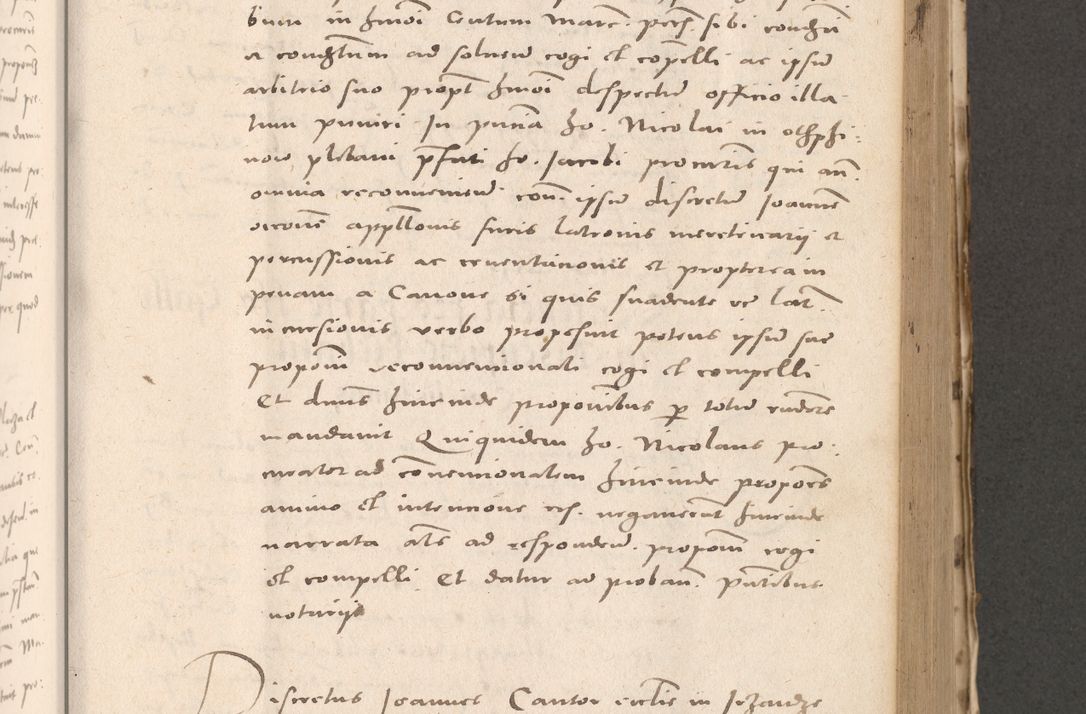 Zdjęcie nr 473 dla obiektu archiwalnego: Acta actorum causarum, sententiarum tam diffinitivarum quam interloquutoriarum, decretorum, obligationum, quietationum et constitutionum procuratorum coram reverendo domino Stanislao Schlomovski praeposito Calissiensi, archidiacono Sandecensi, canonico vicarioque in spiritualibus generali Cracocoviensi ad annum Domini millesimum quingentesimum quinquagesimum sextum, cuius indicatio quatuor decima, pontificatus sanctissimi in Christo patris domini Pauli divina providencia pape quarti anno ipsius