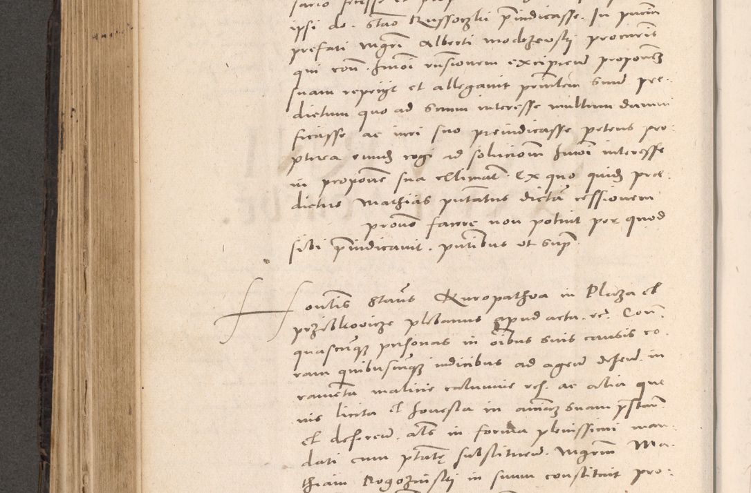 Zdjęcie nr 472 dla obiektu archiwalnego: Acta actorum causarum, sententiarum tam diffinitivarum quam interloquutoriarum, decretorum, obligationum, quietationum et constitutionum procuratorum coram reverendo domino Stanislao Schlomovski praeposito Calissiensi, archidiacono Sandecensi, canonico vicarioque in spiritualibus generali Cracocoviensi ad annum Domini millesimum quingentesimum quinquagesimum sextum, cuius indicatio quatuor decima, pontificatus sanctissimi in Christo patris domini Pauli divina providencia pape quarti anno ipsius