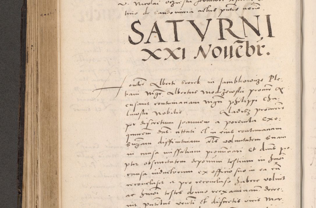 Zdjęcie nr 466 dla obiektu archiwalnego: Acta actorum causarum, sententiarum tam diffinitivarum quam interloquutoriarum, decretorum, obligationum, quietationum et constitutionum procuratorum coram reverendo domino Stanislao Schlomovski praeposito Calissiensi, archidiacono Sandecensi, canonico vicarioque in spiritualibus generali Cracocoviensi ad annum Domini millesimum quingentesimum quinquagesimum sextum, cuius indicatio quatuor decima, pontificatus sanctissimi in Christo patris domini Pauli divina providencia pape quarti anno ipsius