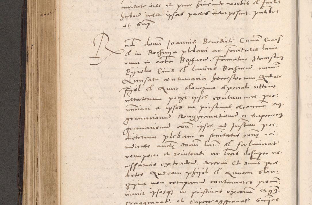 Zdjęcie nr 460 dla obiektu archiwalnego: Acta actorum causarum, sententiarum tam diffinitivarum quam interloquutoriarum, decretorum, obligationum, quietationum et constitutionum procuratorum coram reverendo domino Stanislao Schlomovski praeposito Calissiensi, archidiacono Sandecensi, canonico vicarioque in spiritualibus generali Cracocoviensi ad annum Domini millesimum quingentesimum quinquagesimum sextum, cuius indicatio quatuor decima, pontificatus sanctissimi in Christo patris domini Pauli divina providencia pape quarti anno ipsius