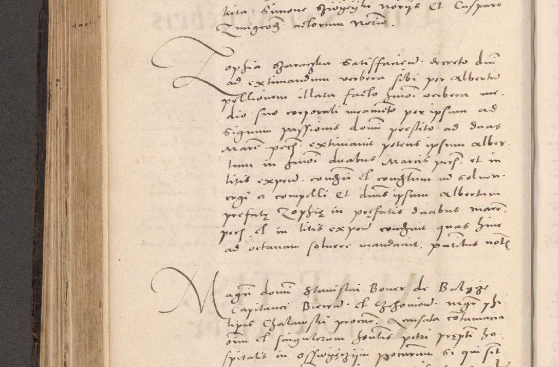 Zdjęcie nr 462 dla obiektu archiwalnego: Acta actorum causarum, sententiarum tam diffinitivarum quam interloquutoriarum, decretorum, obligationum, quietationum et constitutionum procuratorum coram reverendo domino Stanislao Schlomovski praeposito Calissiensi, archidiacono Sandecensi, canonico vicarioque in spiritualibus generali Cracocoviensi ad annum Domini millesimum quingentesimum quinquagesimum sextum, cuius indicatio quatuor decima, pontificatus sanctissimi in Christo patris domini Pauli divina providencia pape quarti anno ipsius
