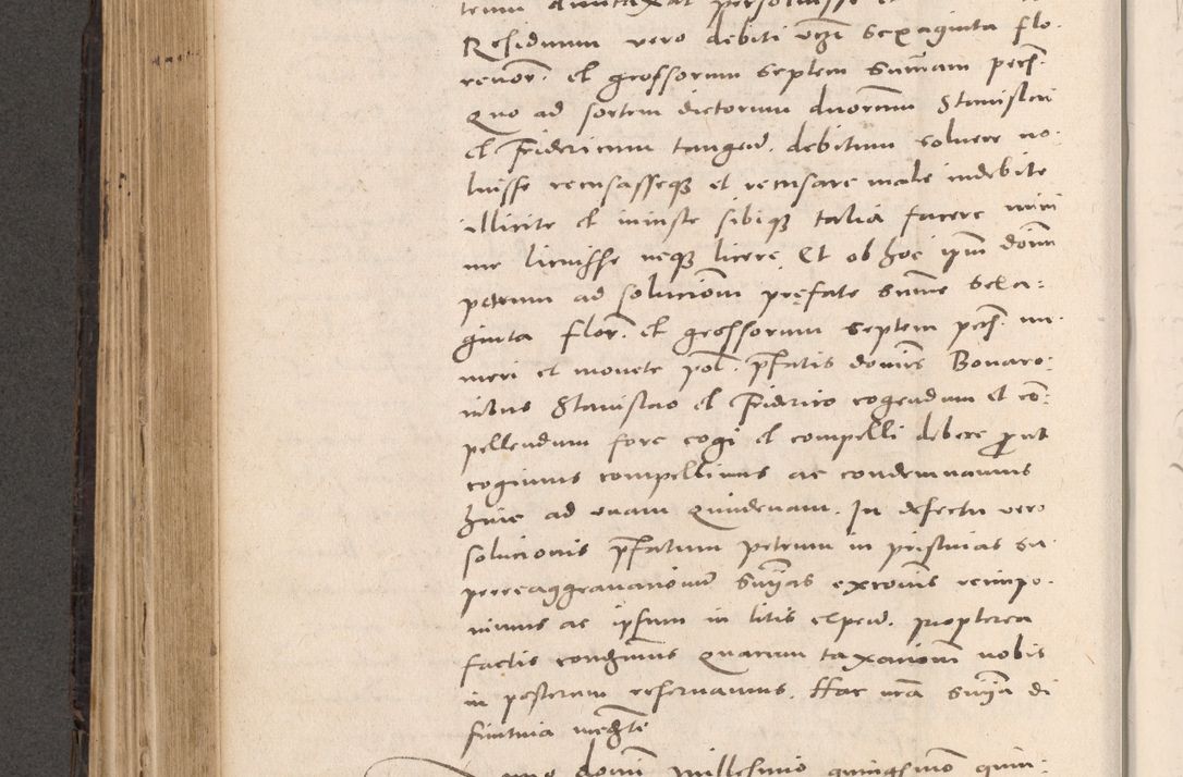 Zdjęcie nr 456 dla obiektu archiwalnego: Acta actorum causarum, sententiarum tam diffinitivarum quam interloquutoriarum, decretorum, obligationum, quietationum et constitutionum procuratorum coram reverendo domino Stanislao Schlomovski praeposito Calissiensi, archidiacono Sandecensi, canonico vicarioque in spiritualibus generali Cracocoviensi ad annum Domini millesimum quingentesimum quinquagesimum sextum, cuius indicatio quatuor decima, pontificatus sanctissimi in Christo patris domini Pauli divina providencia pape quarti anno ipsius