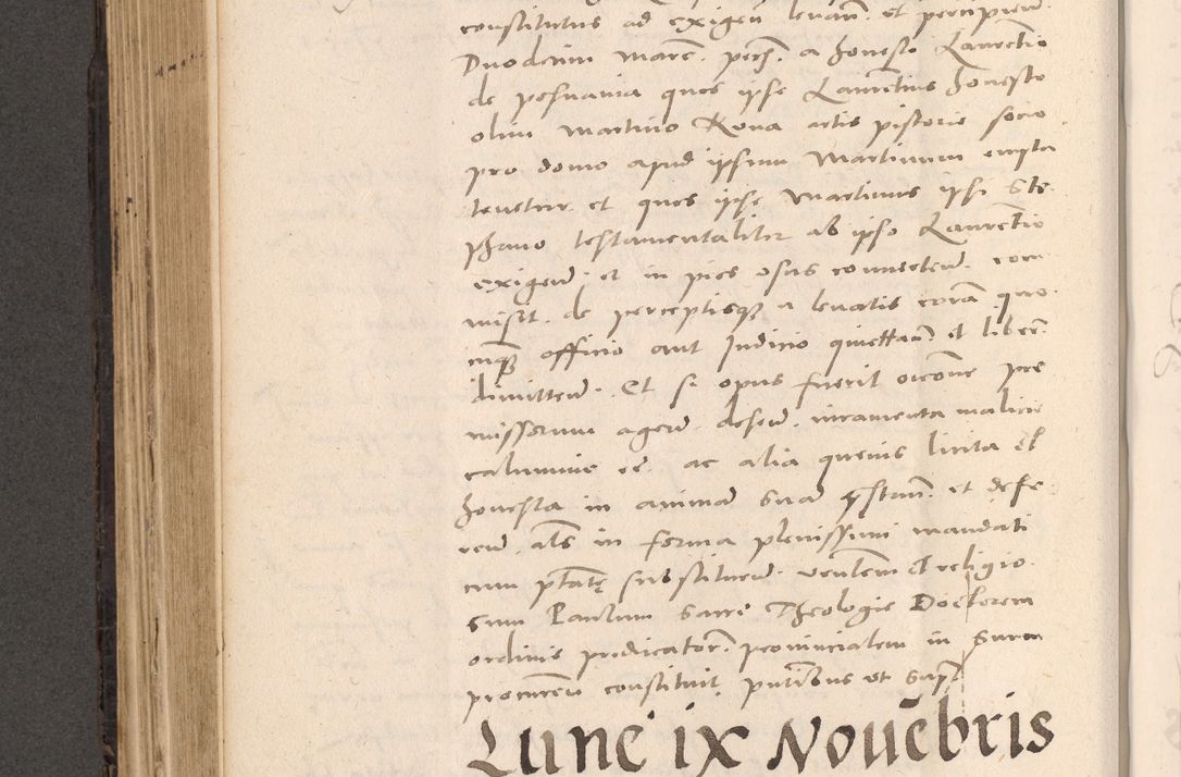 Zdjęcie nr 448 dla obiektu archiwalnego: Acta actorum causarum, sententiarum tam diffinitivarum quam interloquutoriarum, decretorum, obligationum, quietationum et constitutionum procuratorum coram reverendo domino Stanislao Schlomovski praeposito Calissiensi, archidiacono Sandecensi, canonico vicarioque in spiritualibus generali Cracocoviensi ad annum Domini millesimum quingentesimum quinquagesimum sextum, cuius indicatio quatuor decima, pontificatus sanctissimi in Christo patris domini Pauli divina providencia pape quarti anno ipsius