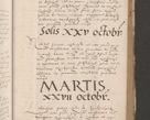 Zdjęcie nr 437 dla obiektu archiwalnego: Acta actorum causarum, sententiarum tam diffinitivarum quam interloquutoriarum, decretorum, obligationum, quietationum et constitutionum procuratorum coram reverendo domino Stanislao Schlomovski praeposito Calissiensi, archidiacono Sandecensi, canonico vicarioque in spiritualibus generali Cracocoviensi ad annum Domini millesimum quingentesimum quinquagesimum sextum, cuius indicatio quatuor decima, pontificatus sanctissimi in Christo patris domini Pauli divina providencia pape quarti anno ipsius