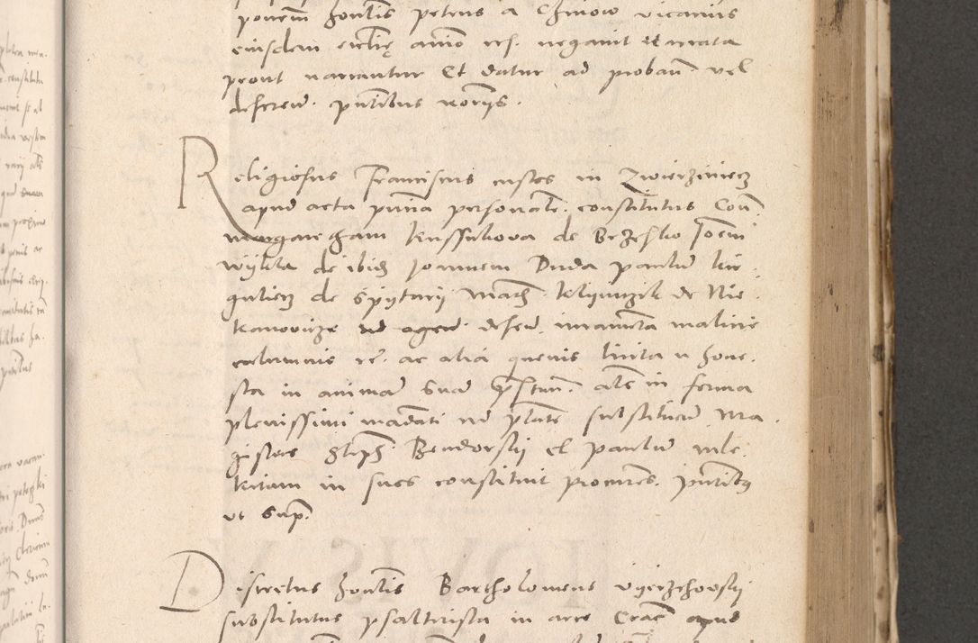 Zdjęcie nr 441 dla obiektu archiwalnego: Acta actorum causarum, sententiarum tam diffinitivarum quam interloquutoriarum, decretorum, obligationum, quietationum et constitutionum procuratorum coram reverendo domino Stanislao Schlomovski praeposito Calissiensi, archidiacono Sandecensi, canonico vicarioque in spiritualibus generali Cracocoviensi ad annum Domini millesimum quingentesimum quinquagesimum sextum, cuius indicatio quatuor decima, pontificatus sanctissimi in Christo patris domini Pauli divina providencia pape quarti anno ipsius