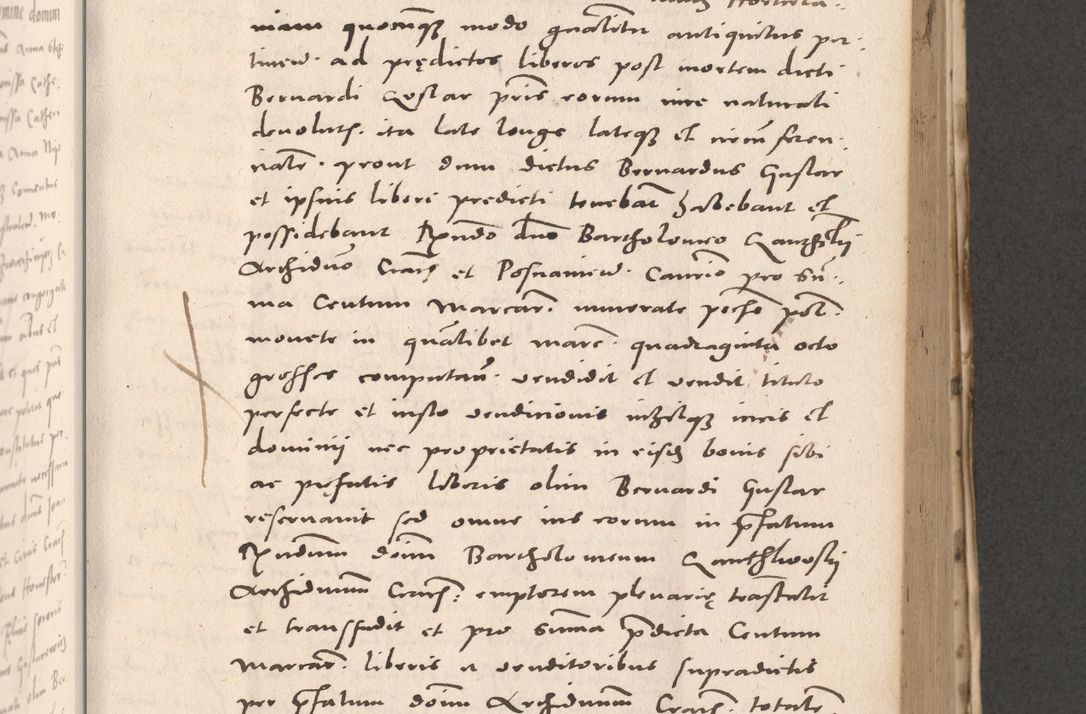 Zdjęcie nr 429 dla obiektu archiwalnego: Acta actorum causarum, sententiarum tam diffinitivarum quam interloquutoriarum, decretorum, obligationum, quietationum et constitutionum procuratorum coram reverendo domino Stanislao Schlomovski praeposito Calissiensi, archidiacono Sandecensi, canonico vicarioque in spiritualibus generali Cracocoviensi ad annum Domini millesimum quingentesimum quinquagesimum sextum, cuius indicatio quatuor decima, pontificatus sanctissimi in Christo patris domini Pauli divina providencia pape quarti anno ipsius