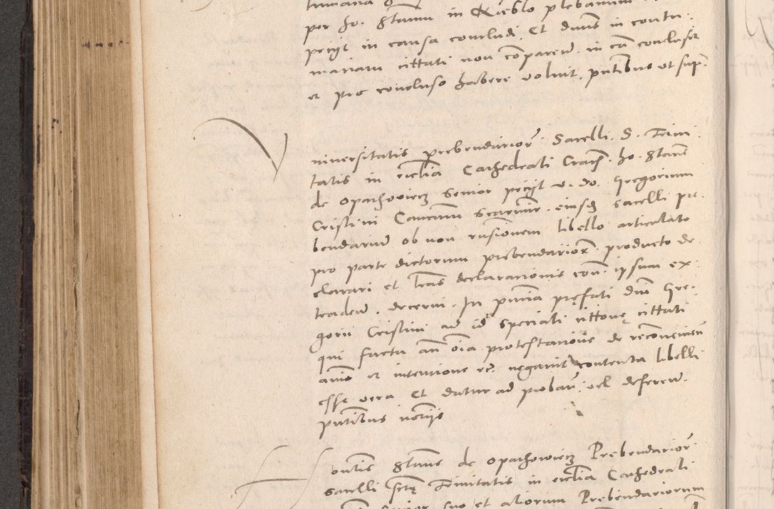 Zdjęcie nr 426 dla obiektu archiwalnego: Acta actorum causarum, sententiarum tam diffinitivarum quam interloquutoriarum, decretorum, obligationum, quietationum et constitutionum procuratorum coram reverendo domino Stanislao Schlomovski praeposito Calissiensi, archidiacono Sandecensi, canonico vicarioque in spiritualibus generali Cracocoviensi ad annum Domini millesimum quingentesimum quinquagesimum sextum, cuius indicatio quatuor decima, pontificatus sanctissimi in Christo patris domini Pauli divina providencia pape quarti anno ipsius