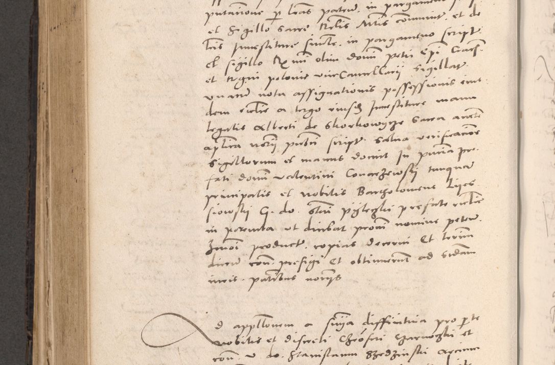 Zdjęcie nr 610 dla obiektu archiwalnego: Acta actorum causarum, sententiarum tam diffinitivarum quam interloquutoriarum, decretorum, obligationum, quietationum et constitutionum procuratorum coram reverendo domino Stanislao Schlomovski praeposito Calissiensi, archidiacono Sandecensi, canonico vicarioque in spiritualibus generali Cracocoviensi ad annum Domini millesimum quingentesimum quinquagesimum sextum, cuius indicatio quatuor decima, pontificatus sanctissimi in Christo patris domini Pauli divina providencia pape quarti anno ipsius