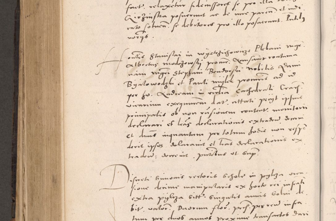 Zdjęcie nr 744 dla obiektu archiwalnego: Acta actorum causarum, sententiarum tam diffinitivarum quam interloquutoriarum, decretorum, obligationum, quietationum et constitutionum procuratorum coram reverendo domino Stanislao Schlomovski praeposito Calissiensi, archidiacono Sandecensi, canonico vicarioque in spiritualibus generali Cracocoviensi ad annum Domini millesimum quingentesimum quinquagesimum sextum, cuius indicatio quatuor decima, pontificatus sanctissimi in Christo patris domini Pauli divina providencia pape quarti anno ipsius