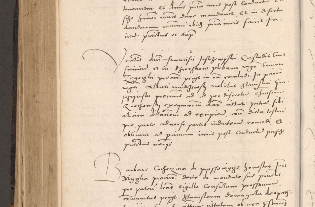 Zdjęcie nr 746 dla obiektu archiwalnego: Acta actorum causarum, sententiarum tam diffinitivarum quam interloquutoriarum, decretorum, obligationum, quietationum et constitutionum procuratorum coram reverendo domino Stanislao Schlomovski praeposito Calissiensi, archidiacono Sandecensi, canonico vicarioque in spiritualibus generali Cracocoviensi ad annum Domini millesimum quingentesimum quinquagesimum sextum, cuius indicatio quatuor decima, pontificatus sanctissimi in Christo patris domini Pauli divina providencia pape quarti anno ipsius