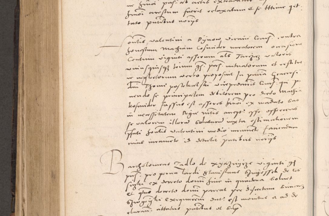 Zdjęcie nr 742 dla obiektu archiwalnego: Acta actorum causarum, sententiarum tam diffinitivarum quam interloquutoriarum, decretorum, obligationum, quietationum et constitutionum procuratorum coram reverendo domino Stanislao Schlomovski praeposito Calissiensi, archidiacono Sandecensi, canonico vicarioque in spiritualibus generali Cracocoviensi ad annum Domini millesimum quingentesimum quinquagesimum sextum, cuius indicatio quatuor decima, pontificatus sanctissimi in Christo patris domini Pauli divina providencia pape quarti anno ipsius