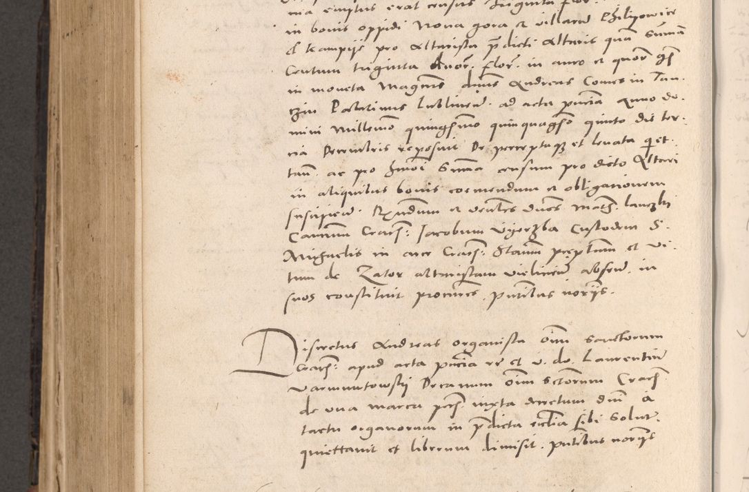 Zdjęcie nr 724 dla obiektu archiwalnego: Acta actorum causarum, sententiarum tam diffinitivarum quam interloquutoriarum, decretorum, obligationum, quietationum et constitutionum procuratorum coram reverendo domino Stanislao Schlomovski praeposito Calissiensi, archidiacono Sandecensi, canonico vicarioque in spiritualibus generali Cracocoviensi ad annum Domini millesimum quingentesimum quinquagesimum sextum, cuius indicatio quatuor decima, pontificatus sanctissimi in Christo patris domini Pauli divina providencia pape quarti anno ipsius