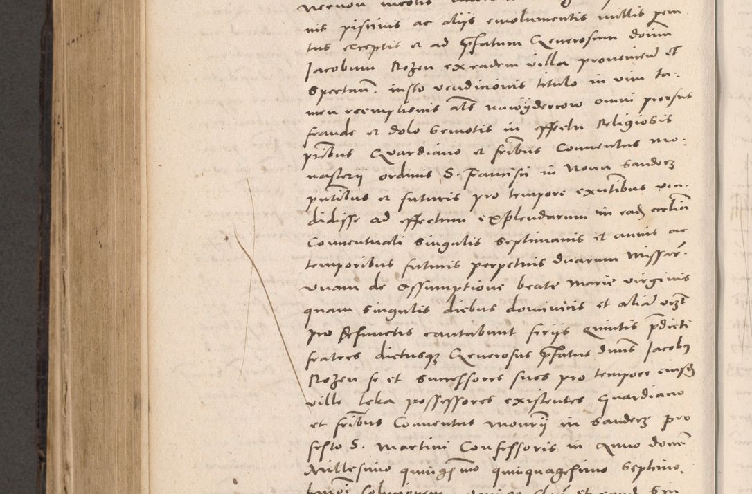 Zdjęcie nr 708 dla obiektu archiwalnego: Acta actorum causarum, sententiarum tam diffinitivarum quam interloquutoriarum, decretorum, obligationum, quietationum et constitutionum procuratorum coram reverendo domino Stanislao Schlomovski praeposito Calissiensi, archidiacono Sandecensi, canonico vicarioque in spiritualibus generali Cracocoviensi ad annum Domini millesimum quingentesimum quinquagesimum sextum, cuius indicatio quatuor decima, pontificatus sanctissimi in Christo patris domini Pauli divina providencia pape quarti anno ipsius