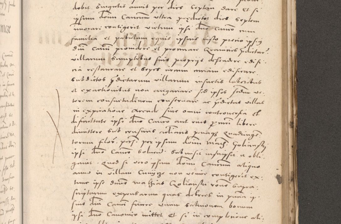 Zdjęcie nr 695 dla obiektu archiwalnego: Acta actorum causarum, sententiarum tam diffinitivarum quam interloquutoriarum, decretorum, obligationum, quietationum et constitutionum procuratorum coram reverendo domino Stanislao Schlomovski praeposito Calissiensi, archidiacono Sandecensi, canonico vicarioque in spiritualibus generali Cracocoviensi ad annum Domini millesimum quingentesimum quinquagesimum sextum, cuius indicatio quatuor decima, pontificatus sanctissimi in Christo patris domini Pauli divina providencia pape quarti anno ipsius