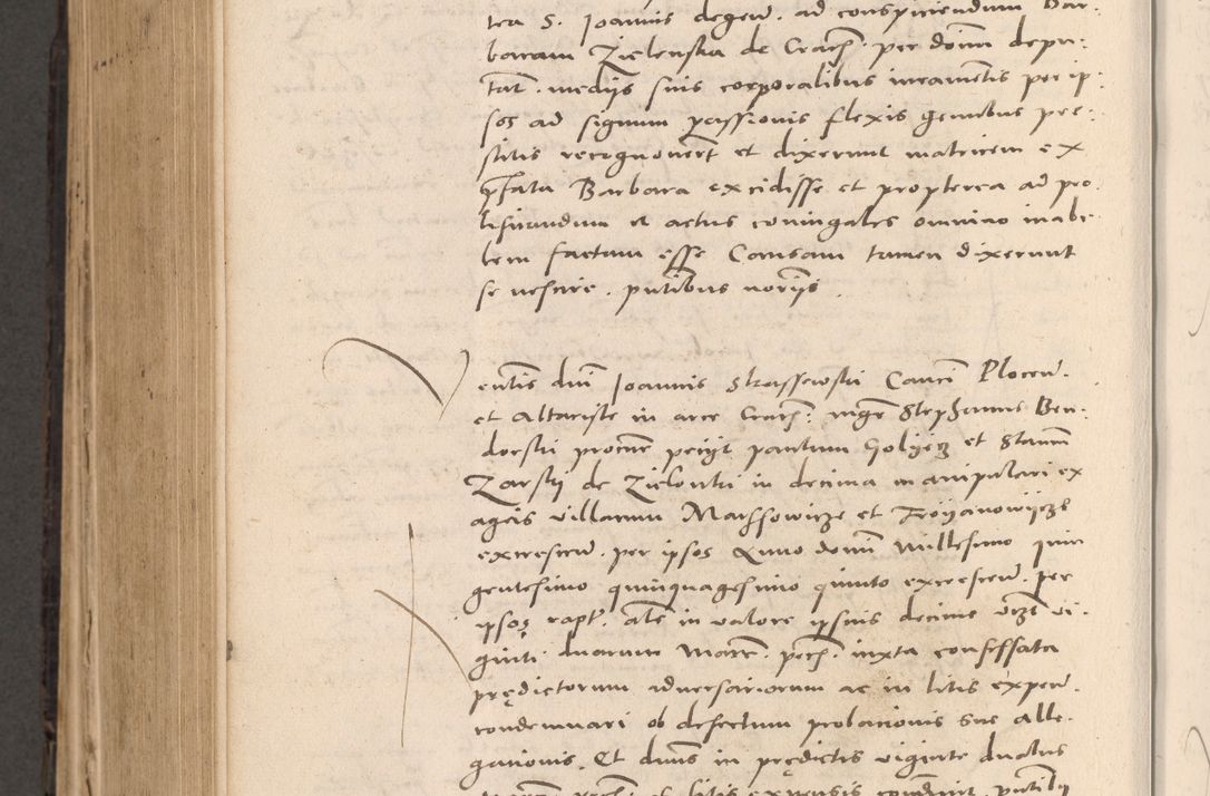Zdjęcie nr 692 dla obiektu archiwalnego: Acta actorum causarum, sententiarum tam diffinitivarum quam interloquutoriarum, decretorum, obligationum, quietationum et constitutionum procuratorum coram reverendo domino Stanislao Schlomovski praeposito Calissiensi, archidiacono Sandecensi, canonico vicarioque in spiritualibus generali Cracocoviensi ad annum Domini millesimum quingentesimum quinquagesimum sextum, cuius indicatio quatuor decima, pontificatus sanctissimi in Christo patris domini Pauli divina providencia pape quarti anno ipsius
