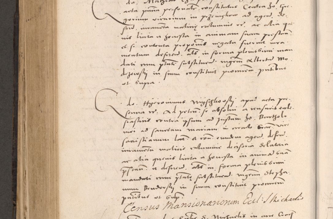 Zdjęcie nr 676 dla obiektu archiwalnego: Acta actorum causarum, sententiarum tam diffinitivarum quam interloquutoriarum, decretorum, obligationum, quietationum et constitutionum procuratorum coram reverendo domino Stanislao Schlomovski praeposito Calissiensi, archidiacono Sandecensi, canonico vicarioque in spiritualibus generali Cracocoviensi ad annum Domini millesimum quingentesimum quinquagesimum sextum, cuius indicatio quatuor decima, pontificatus sanctissimi in Christo patris domini Pauli divina providencia pape quarti anno ipsius