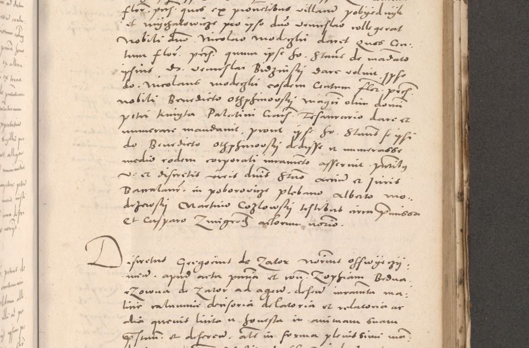 Zdjęcie nr 667 dla obiektu archiwalnego: Acta actorum causarum, sententiarum tam diffinitivarum quam interloquutoriarum, decretorum, obligationum, quietationum et constitutionum procuratorum coram reverendo domino Stanislao Schlomovski praeposito Calissiensi, archidiacono Sandecensi, canonico vicarioque in spiritualibus generali Cracocoviensi ad annum Domini millesimum quingentesimum quinquagesimum sextum, cuius indicatio quatuor decima, pontificatus sanctissimi in Christo patris domini Pauli divina providencia pape quarti anno ipsius
