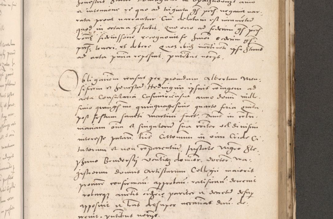 Zdjęcie nr 663 dla obiektu archiwalnego: Acta actorum causarum, sententiarum tam diffinitivarum quam interloquutoriarum, decretorum, obligationum, quietationum et constitutionum procuratorum coram reverendo domino Stanislao Schlomovski praeposito Calissiensi, archidiacono Sandecensi, canonico vicarioque in spiritualibus generali Cracocoviensi ad annum Domini millesimum quingentesimum quinquagesimum sextum, cuius indicatio quatuor decima, pontificatus sanctissimi in Christo patris domini Pauli divina providencia pape quarti anno ipsius