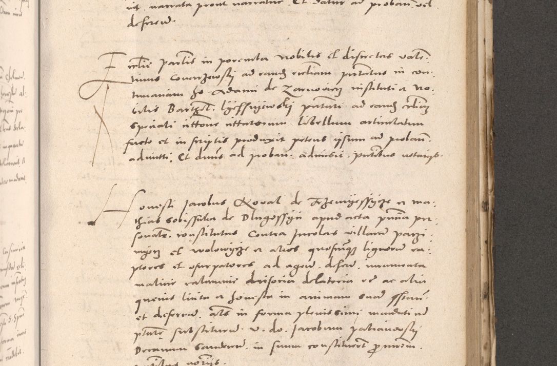 Zdjęcie nr 665 dla obiektu archiwalnego: Acta actorum causarum, sententiarum tam diffinitivarum quam interloquutoriarum, decretorum, obligationum, quietationum et constitutionum procuratorum coram reverendo domino Stanislao Schlomovski praeposito Calissiensi, archidiacono Sandecensi, canonico vicarioque in spiritualibus generali Cracocoviensi ad annum Domini millesimum quingentesimum quinquagesimum sextum, cuius indicatio quatuor decima, pontificatus sanctissimi in Christo patris domini Pauli divina providencia pape quarti anno ipsius