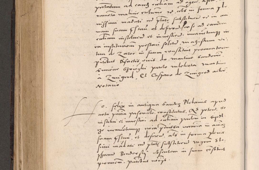Zdjęcie nr 660 dla obiektu archiwalnego: Acta actorum causarum, sententiarum tam diffinitivarum quam interloquutoriarum, decretorum, obligationum, quietationum et constitutionum procuratorum coram reverendo domino Stanislao Schlomovski praeposito Calissiensi, archidiacono Sandecensi, canonico vicarioque in spiritualibus generali Cracocoviensi ad annum Domini millesimum quingentesimum quinquagesimum sextum, cuius indicatio quatuor decima, pontificatus sanctissimi in Christo patris domini Pauli divina providencia pape quarti anno ipsius
