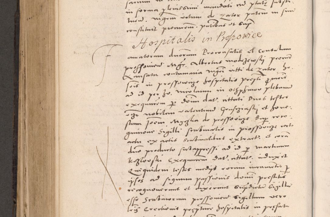 Zdjęcie nr 662 dla obiektu archiwalnego: Acta actorum causarum, sententiarum tam diffinitivarum quam interloquutoriarum, decretorum, obligationum, quietationum et constitutionum procuratorum coram reverendo domino Stanislao Schlomovski praeposito Calissiensi, archidiacono Sandecensi, canonico vicarioque in spiritualibus generali Cracocoviensi ad annum Domini millesimum quingentesimum quinquagesimum sextum, cuius indicatio quatuor decima, pontificatus sanctissimi in Christo patris domini Pauli divina providencia pape quarti anno ipsius