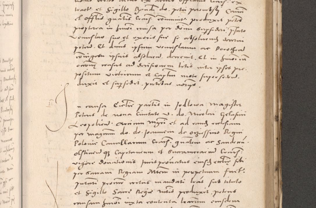 Zdjęcie nr 651 dla obiektu archiwalnego: Acta actorum causarum, sententiarum tam diffinitivarum quam interloquutoriarum, decretorum, obligationum, quietationum et constitutionum procuratorum coram reverendo domino Stanislao Schlomovski praeposito Calissiensi, archidiacono Sandecensi, canonico vicarioque in spiritualibus generali Cracocoviensi ad annum Domini millesimum quingentesimum quinquagesimum sextum, cuius indicatio quatuor decima, pontificatus sanctissimi in Christo patris domini Pauli divina providencia pape quarti anno ipsius