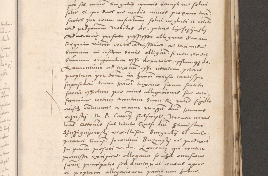 Zdjęcie nr 643 dla obiektu archiwalnego: Acta actorum causarum, sententiarum tam diffinitivarum quam interloquutoriarum, decretorum, obligationum, quietationum et constitutionum procuratorum coram reverendo domino Stanislao Schlomovski praeposito Calissiensi, archidiacono Sandecensi, canonico vicarioque in spiritualibus generali Cracocoviensi ad annum Domini millesimum quingentesimum quinquagesimum sextum, cuius indicatio quatuor decima, pontificatus sanctissimi in Christo patris domini Pauli divina providencia pape quarti anno ipsius