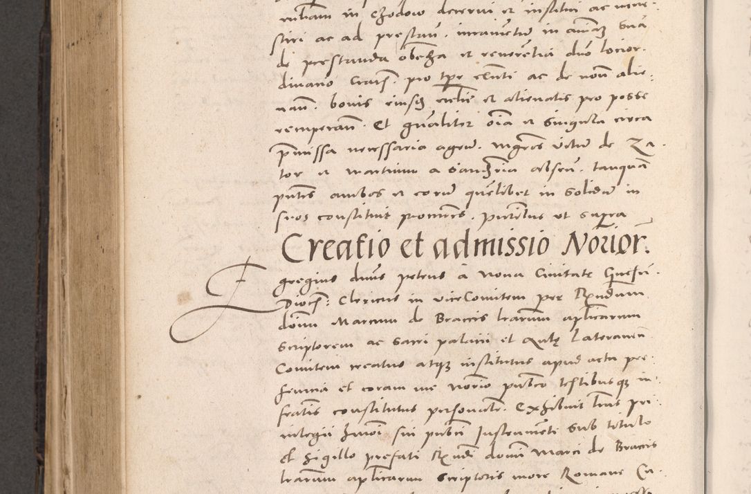 Zdjęcie nr 628 dla obiektu archiwalnego: Acta actorum causarum, sententiarum tam diffinitivarum quam interloquutoriarum, decretorum, obligationum, quietationum et constitutionum procuratorum coram reverendo domino Stanislao Schlomovski praeposito Calissiensi, archidiacono Sandecensi, canonico vicarioque in spiritualibus generali Cracocoviensi ad annum Domini millesimum quingentesimum quinquagesimum sextum, cuius indicatio quatuor decima, pontificatus sanctissimi in Christo patris domini Pauli divina providencia pape quarti anno ipsius